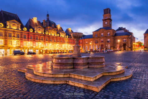 La Place Ducale à l'heure bleue © David Briard