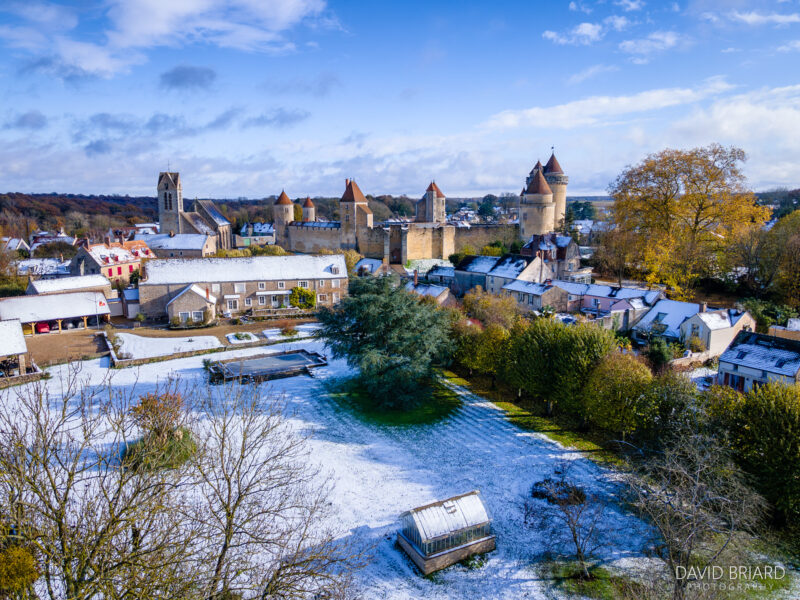 Blandy sous la neige © David Briard